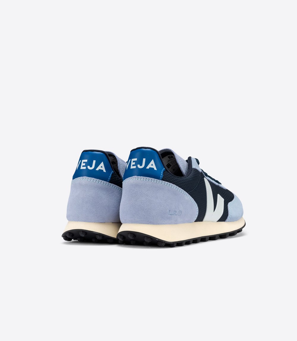 Veja Trainers Mens Blue/Black/White - Rio Branco Alveomesh - BDIY-19860